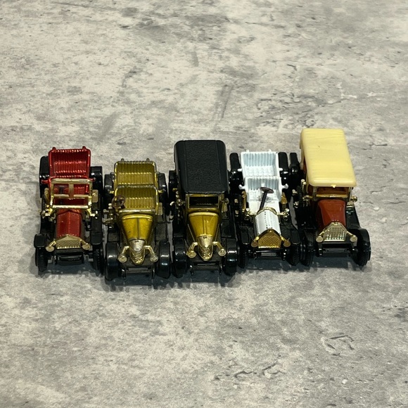 Set of 5 Vintage Classic Diecast Toy Cars Hong Kong and Macau - Picture 5 of 16